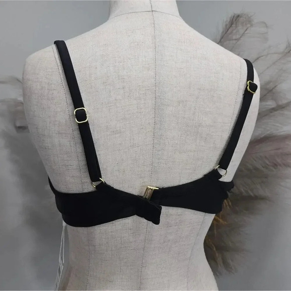 Nwt B.swim Bikini Lili Underwire Padded Top and Ariel High Leg Bottom sz L - Picture 6 of 9